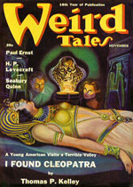 Weird Tales November 1938